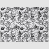 白黒トイレハロウィーン 薄葉紙 (正面)