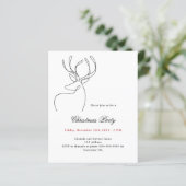 白黒トナディアクリスマスパーティの招待状 (スタンド正面)