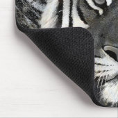 白黒トラのマウスパッド マウスパッド (コーナー)