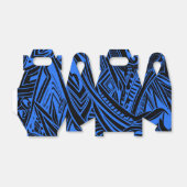 白黒トライバル抽象芸術切り妻 フェイバーボックス (折り畳みなし)