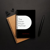 白黒トランプのポーカー選手 プランナー手帳