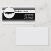 白黒トランペットカスタムの名刺 名刺 (正面/裏面)