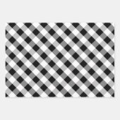 白黒トリオ ラッピングペーパーシート (正面2)