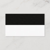 白黒トリプルQRコードビジネスカード 名刺 (裏面)