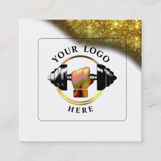 白黒トレーナーソーシャルメディアの名刺 スクエア名刺