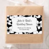 白黒トロピカルウォーターカスタマイズボトル – it! ラベル (インサイチュ)