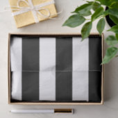 白黒トロピカルパームツリーズモダンシックパーティー 薄葉紙 (ギフト)