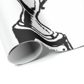 白黒トロフィー ラッピングペーパー (ロールコーナー)