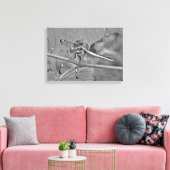 白黒トンボ キャンバスプリント (インサイチュ (リビング))