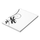 白黒トンボ ノートパッド (回転)