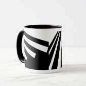 白黒トンボ マグカップ (正面左)