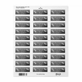 白黒トンボ ラベル (フルシート)