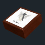 白黒ドイツ短焦点ポインタ悔やみや弔慰 ギフトボックス<br><div class="desc">世の中に光を持って行く者素晴らしもあり、その光は消えてからも残る。愛する黒と白のドイツの短いポインタを思い出す瞬間を取るあなたの重いハートに心地よいを持って甘いキープサックス箱を持って行こう。最も思慮深い贈り物のために、ろうそく、オーナメント、ネックレス、ブレスレット、ウォールアート、または悔やみや弔慰カードと組み合わせる。</div>