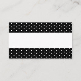 白黒ドットエレガントなウェディングネーム座席表 プレイスカード