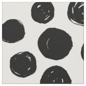 白黒ドット織物 ファブリック (クローズアップ)