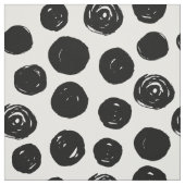 白黒ドット織物 ファブリック (見本)