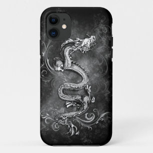 白黒ドラゴンの箱 iPhone 11 ケース