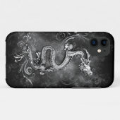 白黒ドラゴンの箱 Case-Mate iPhoneケース (裏面(横))