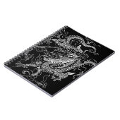 白黒ドラゴン ノートブック (左側)
