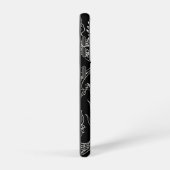 白黒ドラゴン SAMSUNG GALAXYケース (右側面)