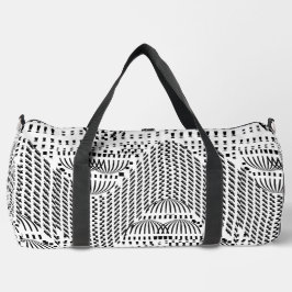 白黒ドーム ダッフルバッグ