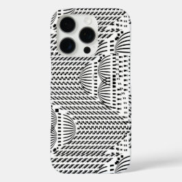 白黒ドーム iPhone 16 PROケース