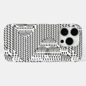 白黒ドーム Case-Mate iPhoneケース (裏面 (横))