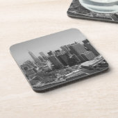 白黒ニューヨークシティスカイライン コースター (左側)