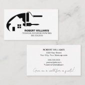 白黒ハウスペインタープロフェッショナル 名刺 (正面/裏面)