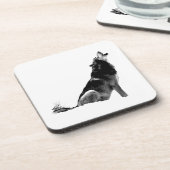 白黒ハウリングウルフ コースター (左側)