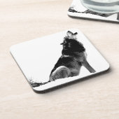 白黒ハウリングウルフ コースター (左側)