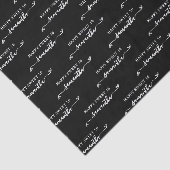 白黒ハッピースウィート16かわいいボウ名 薄葉紙 (詳細)