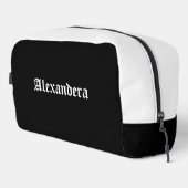 白黒ハロウィンパーソナライズされた ドップキット (右コーナー)