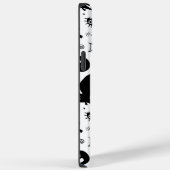 白黒ハロウィーン伝統的不気味 Case-Mate iPhoneケース (裏面 / 右)