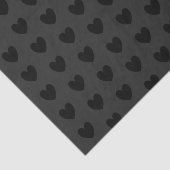 白黒ハートティッシュペーパーHAMbyWG 薄葉紙 (詳細)