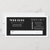 白黒ハートロゴギフト証明書 (裏面)