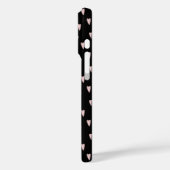 白黒ハート Case-Mate iPhoneケース (裏面 / 左)