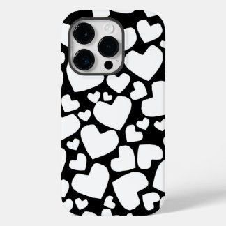 白黒ハートiPhoneケース Case-Mate iPhone 14 Proケース