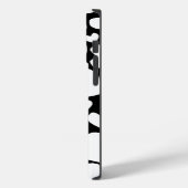 白黒ハートiPhoneケース Case-Mate iPhoneケース (裏面 / 左)