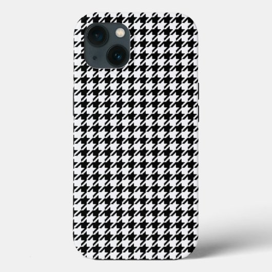 白黒バイ千鳥格子のシャーリー・テイラー Case-Mate iPhoneケース (裏面)