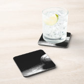 白黒バスケットボールアート コースター (右側)