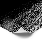 白黒バスケットボールパーフェクトポスター ポスター (コーナー)