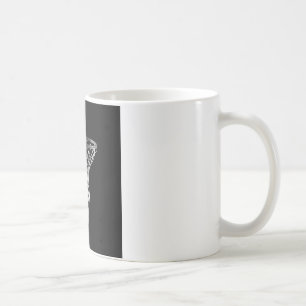 白黒バスケットボール コーヒーマグカップ
