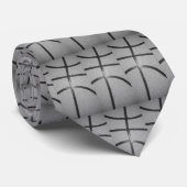 白黒バスケットボール ネクタイ (ロール)