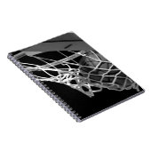 白黒バスケットボール ノートブック (右側)