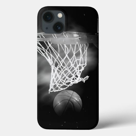 白黒バスケットボール Case-Mate iPhoneケース (裏面)