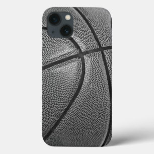 白黒バスケットボール iPhone 13ケース