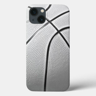 白黒バスケットボール iPhone 13ケース