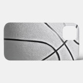 白黒バスケットボール Case-Mate iPhoneケース (裏面 (横))