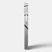 白黒バスケットボール Case-Mate iPhoneケース (裏面 / 左)